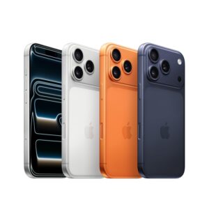 Apple iPhone 17 Pro 512 GB: 15.93 cm (6.3″) Display with Promotion up to 120Hz, A19 Pro Chip, Breakthrough Battery Life, Pro Fusion Camera System with Center Stage Front Camera; Silver